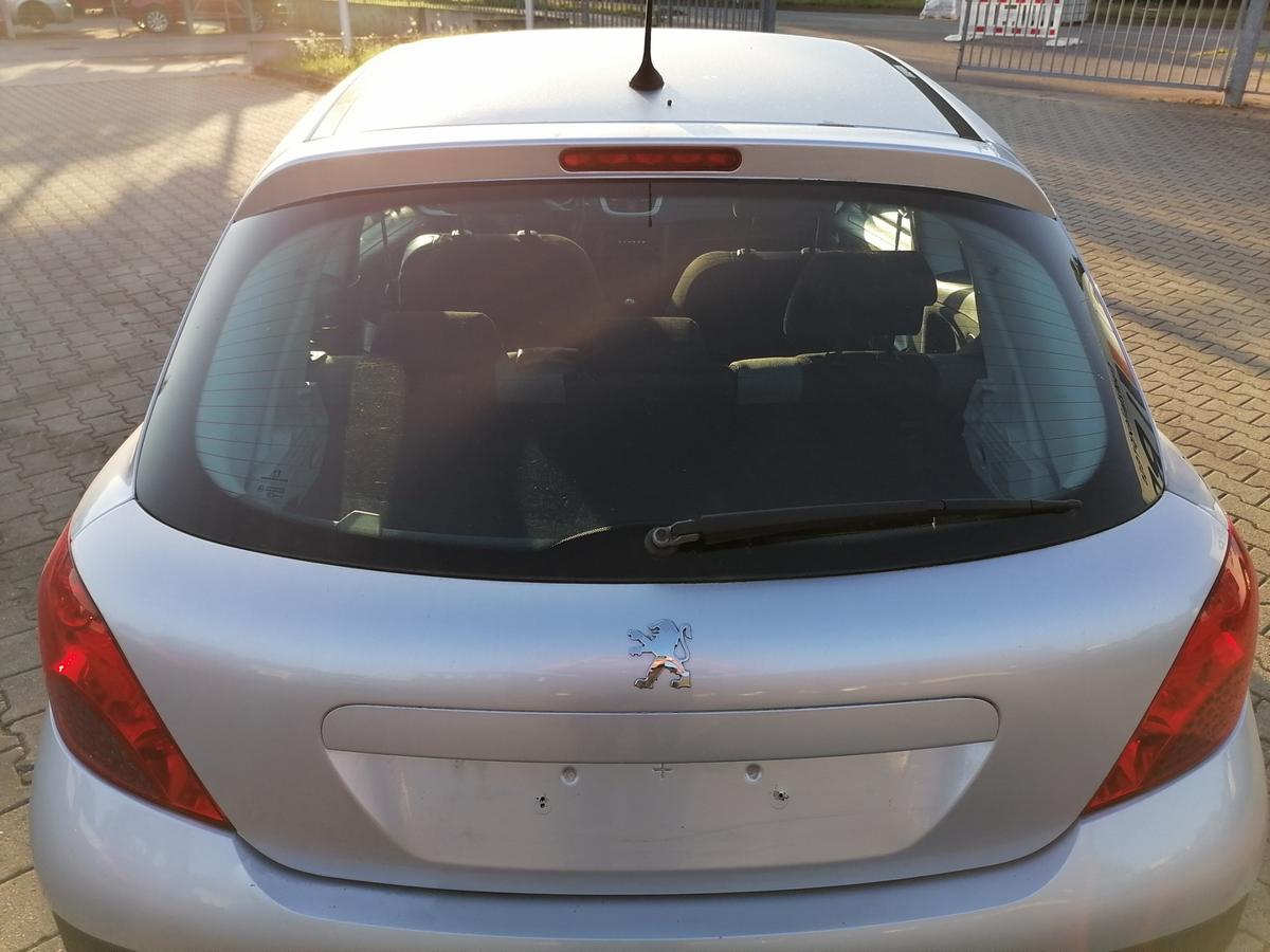 Peugeot 207 original Heckklappe mit Heckscheibe EZR Aluminium Grau Bj.2007